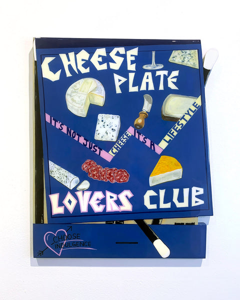 Kelly Breez The Cheeseplate Lovers Club Matchbook
