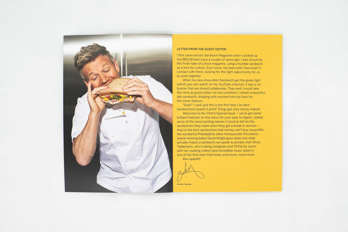 Sandwich Magazine - The Chefs Special – Dale Zine Shop