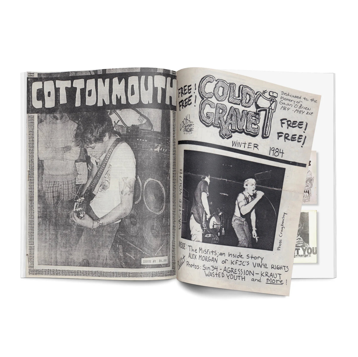 Cut & Paste - The American Hardcore Fanzine Book – Dale Zine Shop