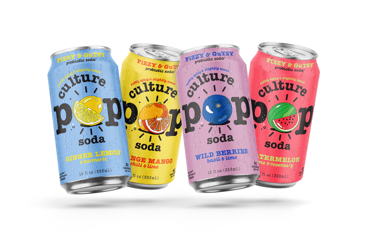 Culture Pop Sparkling Probiotic Soda, 12oz – Dale Zine Shop
