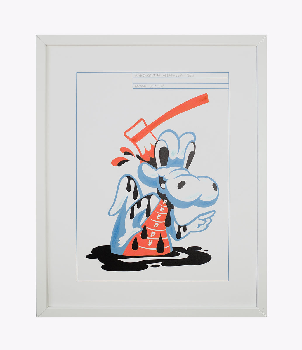 Brian Butler - Freddy The Alligator '85 – Dale Zine Shop