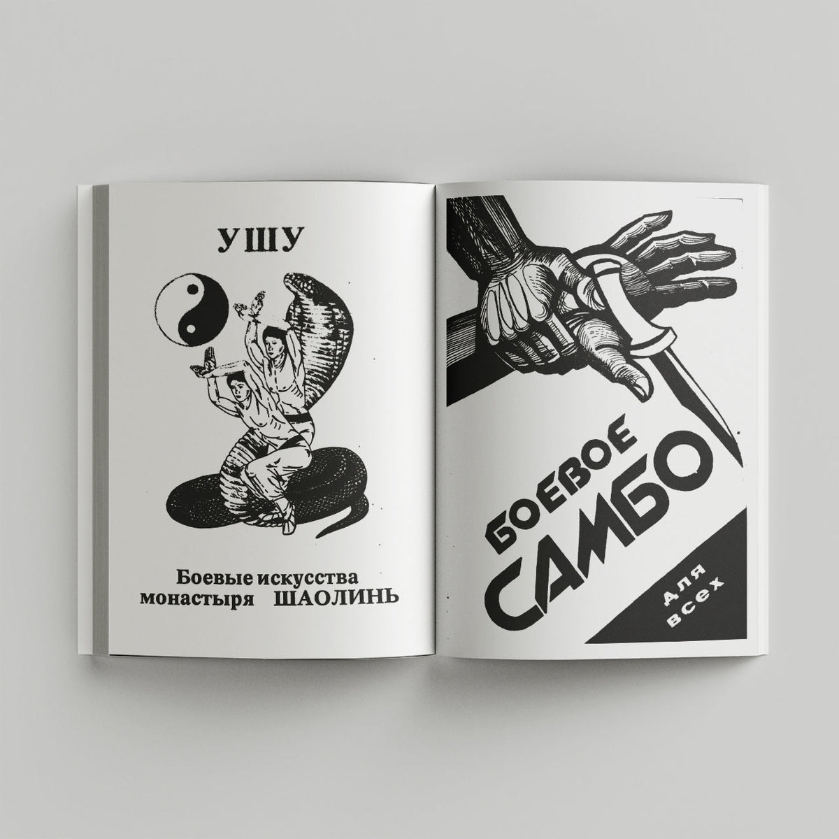 POST-SOVIET MARTIAL ARTS ILLUSTRATIONS