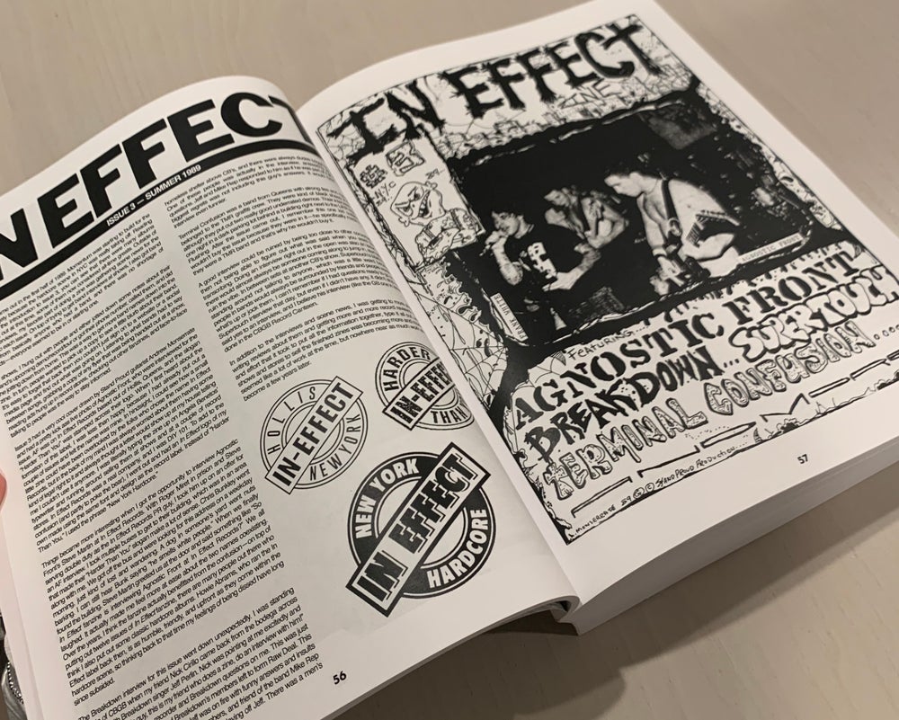 IN EFFECT Hardcore Fanzine Anthology – Dale Zine Shop