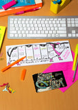 Git along doggie weekly desk pad