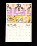 Graffiti Risograph Spiral-Bound 2026 Calendar