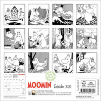 Moomin Mini Wall Calendar 2026 (Art Calendar) by