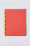 Rough Draft Large Notebook, Floral Stripe