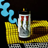 Tarot High Priestess Candle - 6" Tall & 60 Hr Burn, Berries