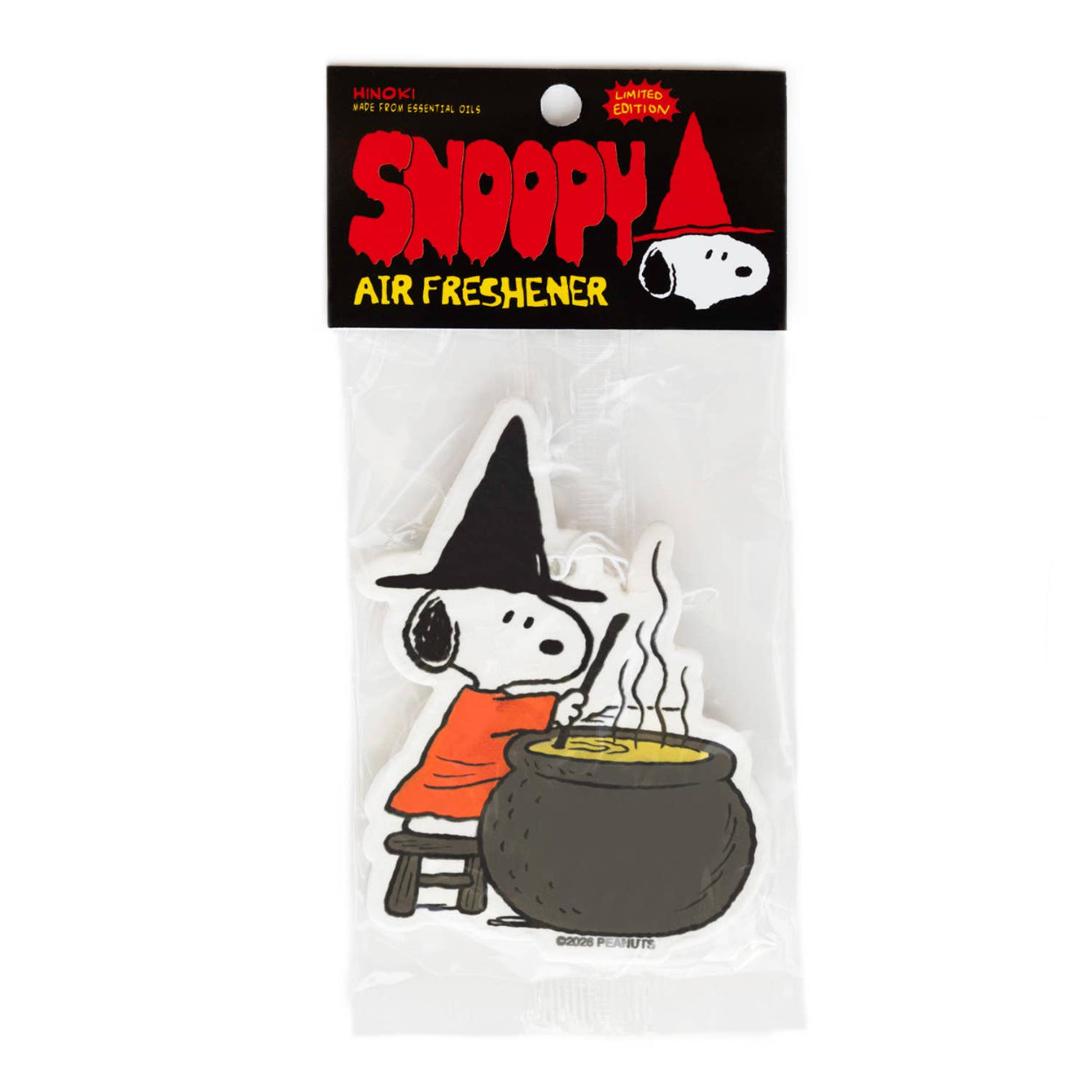 3P4 x Peanuts® Halloween - Snoopy Witch Air Freshener – Dale Zine Shop