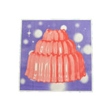 Pink Jell-o Risograph Riso Print