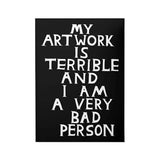 Terrible Artwork Sketchbook by David Shrigley