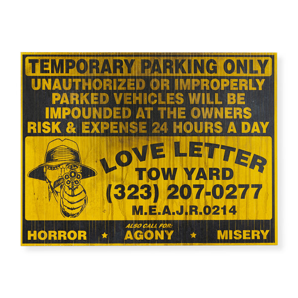 Mario Ayala Love Letter Tow Yard, 2024
