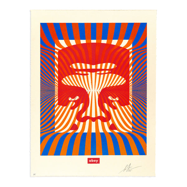 Shepard Fairey Op-Art Icon 11, AP, 2025