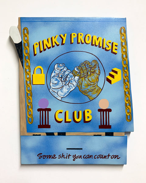 Kelly Breez The Pinky Promise Club Matchbook