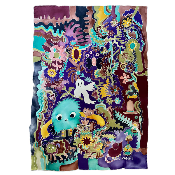 Rebeca Raney - Teal Fuzzy