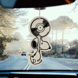 Snoopy Record Air Freshener - Greatest Hits Edition