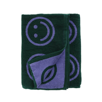 Baggu Bath Towel Evergreen Happy