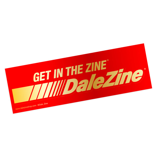 Dale Zine bumper Sticker