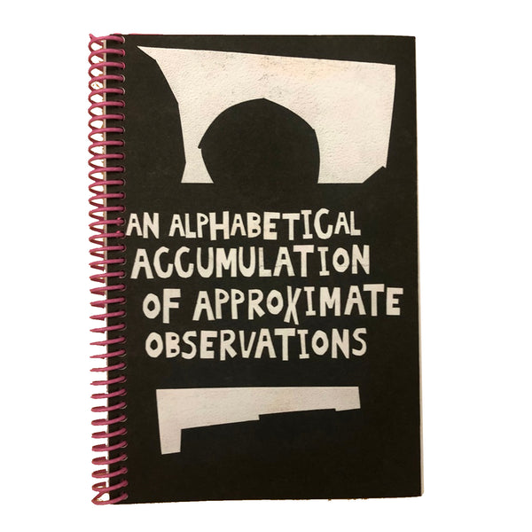 Kameelah Janan Rasheed  An Alphabetical Accumulation of Approximate Observations