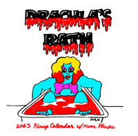 Draculas Bath 2023 Pinup Calendar