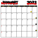 Draculas Bath 2023 Pinup Calendar