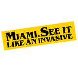 Miami Bumper Sticker - Islandia Journal