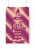 Jazzman Risograph Print - Steve Saiz 11''x17''