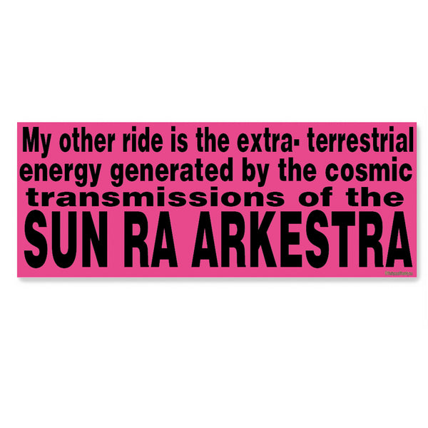 Sun Sticker Redium Sun Ra Bumper Sticker - Thatscoolthankyou – Dale Zine Shop
