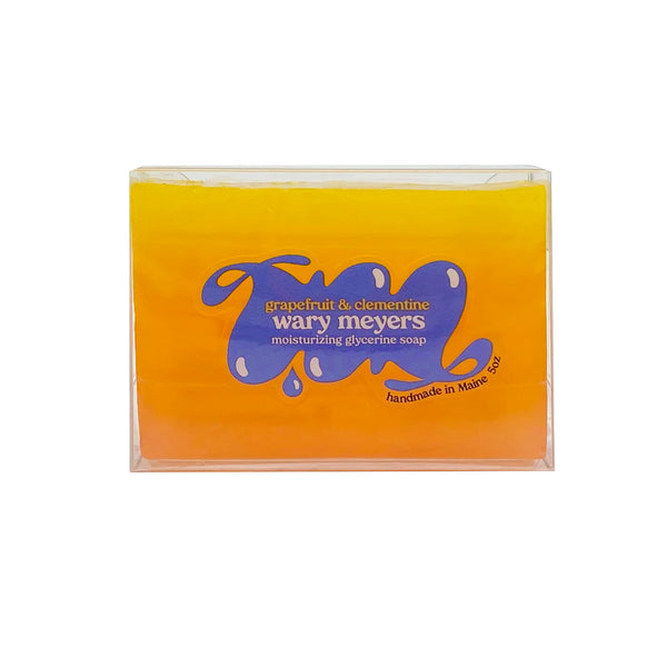 Grapefruit and clementine glycerine soap - Wary Meyers