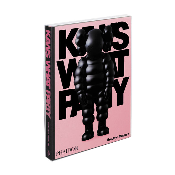 KAWS: WHAT PARTY (Black on Pink edition) – Dale Zine Shop